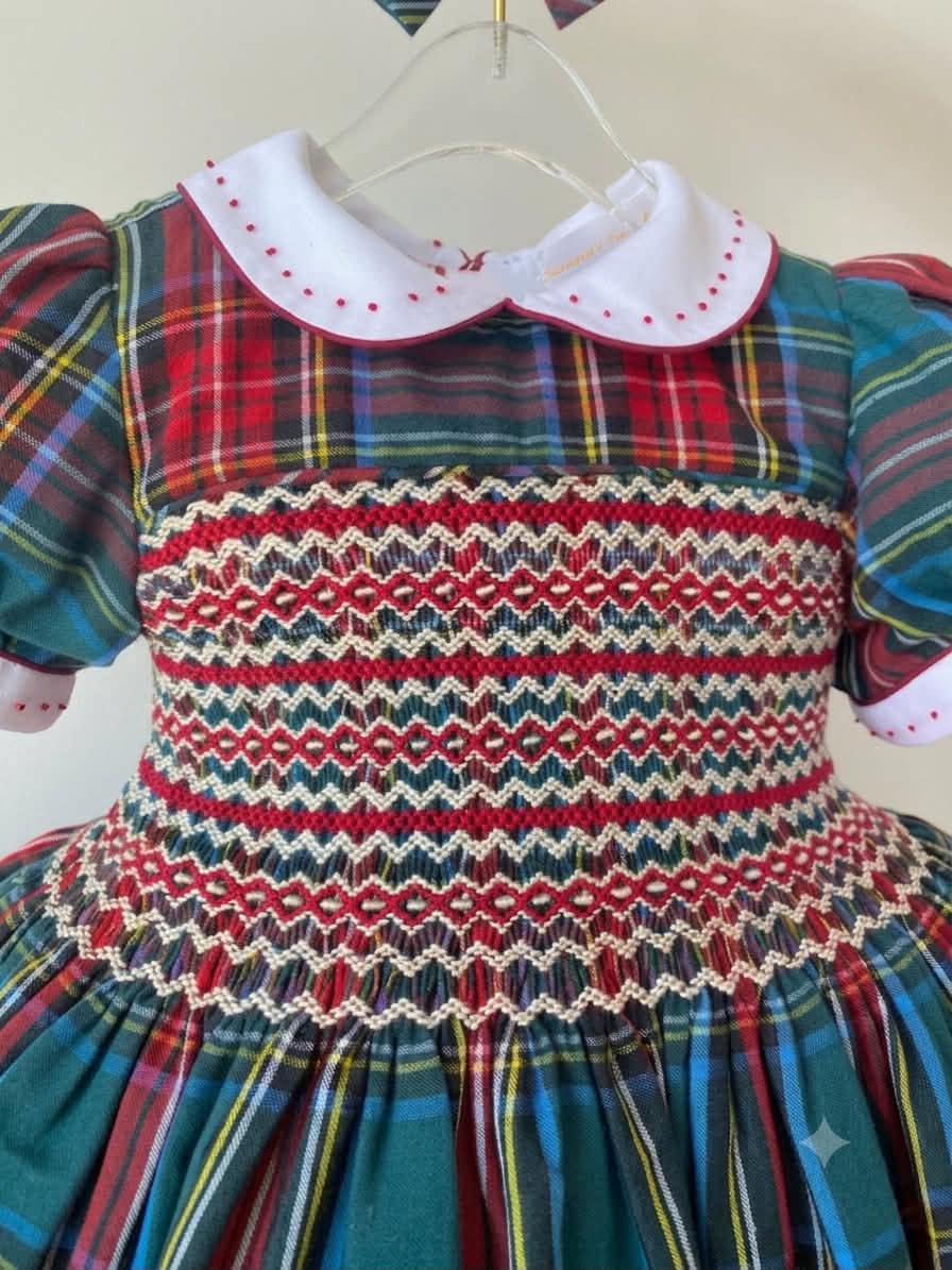 Smock tartan Dress