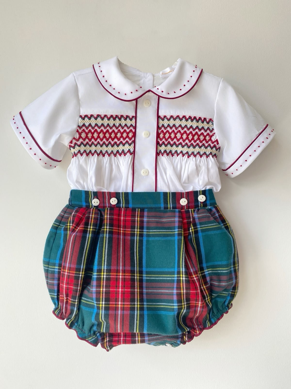 Boys smock suit