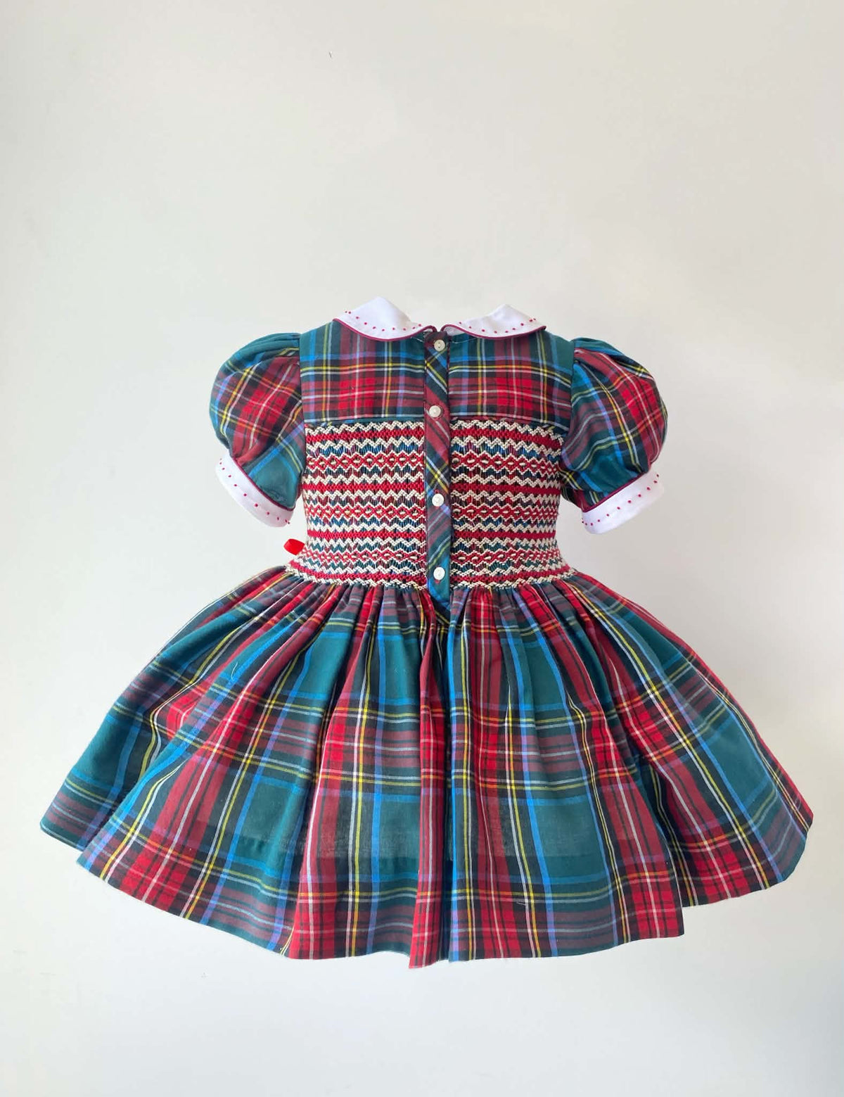 Smock tartan Dress